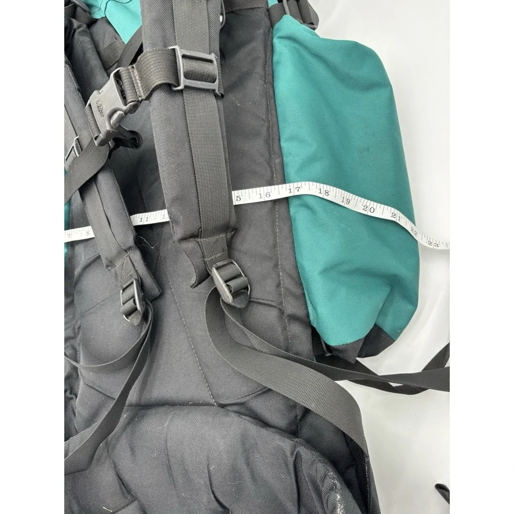 Vintage Lowe Alpine Hiking Backpack Teal Black Internal Frame Large Trekking